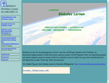 Tablet Screenshot of globlern21.de